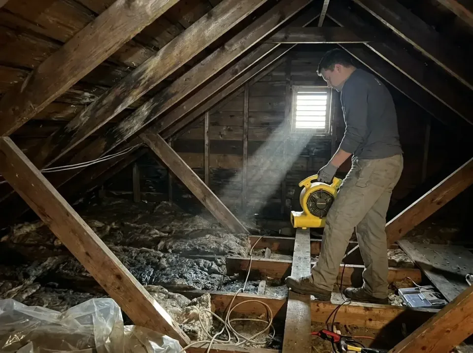attic-water-damage-drying-proc-007 — frequently asked questions, Emergency Water Extraction & 24/7 Flood Response in Varnell…